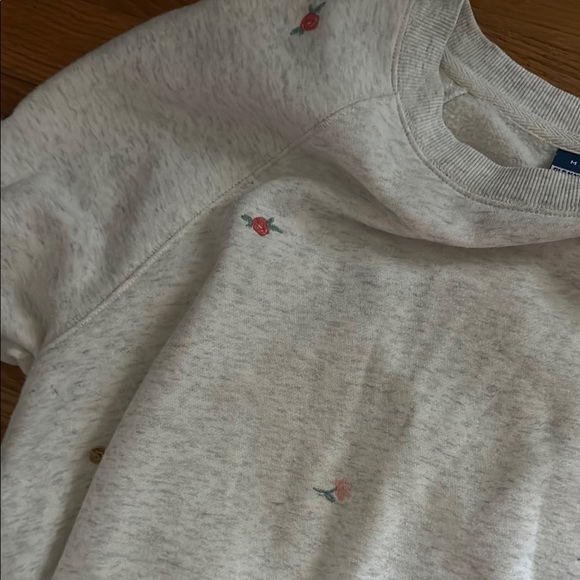 Women's Gray Patterned Sweater - Picture 3 of 3